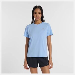 New Balance Light Blue Women's Top